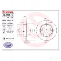 Тормозной диск BREMBO 789697 8020584015520 OJPU M5D 08a32710 - Изображение 2