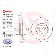 Тормозной диск BREMBO LSM81 1 09a63010 8020584018453 791370 - Изображение 2