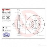 Тормозной диск BREMBO 73 99GA 1422939210 8020584225899 09.A444.41 - Изображение 7