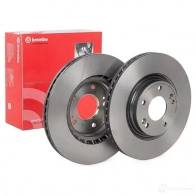 Тормозной диск BREMBO 1438329654 09.D428.11 PI VAH - Изображение 2