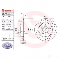 Тормозной диск BREMBO 72S IR 1210309273 8020584032671 08.A725.1X - Изображение 3