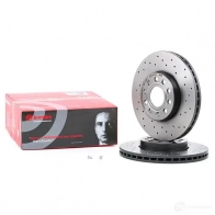 Тормозной диск BREMBO 8020584212615 790840 09.9145.1X 1DX KG - Изображение 2