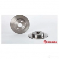 Тормозной диск BREMBO 789550 8020584918012 08918010 UKM PPTO - Изображение 3