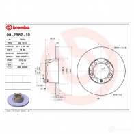 Тормозной диск BREMBO PK37 JR 8020584298213 789048 08298210 - Изображение 2