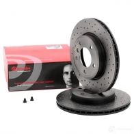 Тормозной диск BREMBO 8020584212509 790521 0977011x 1 F7HSC - Изображение 2