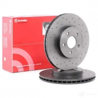 Тормозной диск BREMBO 8020584228456 0986651x 1425050116 YKGH P - Изображение 2