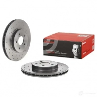 Тормозной диск BREMBO 8020584228456 0986651x 1425050116 YKGH P - Изображение 5