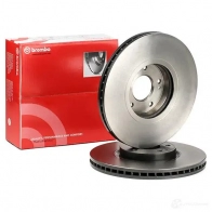 Тормозной диск BREMBO W 9MK6 791356 09.A601.11 8020584033470 - Изображение 2