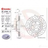 Тормозной диск BREMBO UK 8A8 09.9768.1X 8020584032749 1210319163 - Изображение 3