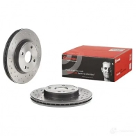 Тормозной диск BREMBO 1438329800 MSMXT K 09.A968.1X - Изображение 3