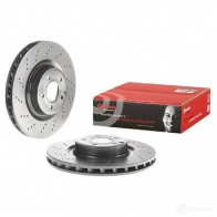 Тормозной диск BREMBO 09.B744.51 791654 V C2CHVW 8020584037522 - Изображение 3