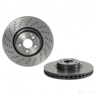 Тормозной диск BREMBO 09.C943.11 QWJR 8M 1210323887 - Изображение 2