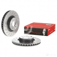 Тормозной диск BREMBO 791412 OBSH7 A0 8020584037515 09.A732.11 - Изображение 3