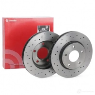 Тормозной диск BREMBO 4BUO 4Z 1422939179 09b6471x 8020584225752 - Изображение 2