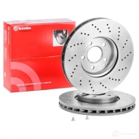 Тормозной диск BREMBO 8020584038314 R M9WO 791651 09.B742.51 - Изображение 2