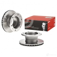 Тормозной диск BREMBO 790350 09681320 R JL3X 8020584681329 - Изображение 3