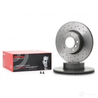 Тормозной диск BREMBO 8020584217603 791547 09.B337.2X GQ X2X - Изображение 2