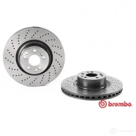 Тормозной диск BREMBO 790936 09946311 ZUTR XJ 8020584034248 - Изображение 3