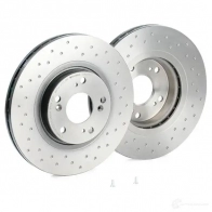 Тормозной диск BREMBO 8020584225486 09b2701x 1422939189 T59UP E - Изображение 3