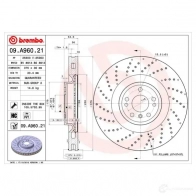 Тормозной диск BREMBO 09.A960.21 1GNL 0 8020584039250 791489 - Изображение 7
