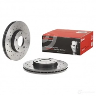 Тормозной диск BREMBO 09.9464.2X 1422939222 A0F8 L - Изображение 3