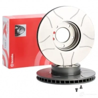 Тормозной диск BREMBO 09896176 U2H SR4F 790791 8020584029640 - Изображение 2