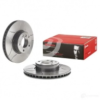 Тормозной диск BREMBO 09896176 U2H SR4F 790791 8020584029640 - Изображение 4