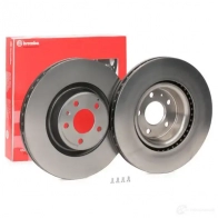 Тормозной диск BREMBO Q3HM ASQ 1422939148 09.D059.11 - Изображение 2