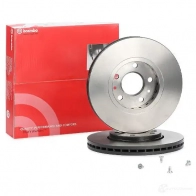 Тормозной диск BREMBO 8020584227237 09c64611 RK2K 5 1210323739 - Изображение 2