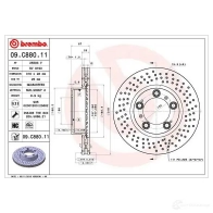 Тормозной диск BREMBO 09.C880.11 1422939164 8020584229620 C 0BBSND - Изображение 4