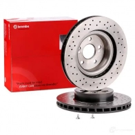 Тормозной диск BREMBO H7 FDW2L 1210316969 8020584220658 0989041x - Изображение 2