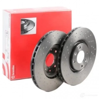 Тормозной диск BREMBO 8020584217566 09.A185.1X 791194 53IL8 1 - Изображение 2
