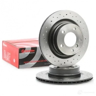 Тормозной диск BREMBO 791089 8020584212684 CUY CU 09.9793.1X - Изображение 2