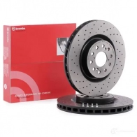 Тормозной диск BREMBO 1210323497 ZR A97 8020584228036 09.C338.11 - Изображение 2
