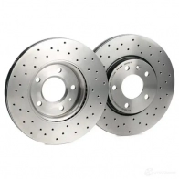 Тормозной диск BREMBO 8020584217528 791560 ZNJ60 51 09b3561x - Изображение 4