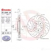 Тормозной диск BREMBO K5MK 5T 790904 0993652x 8020584217559 - Изображение 3