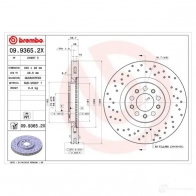 Тормозной диск BREMBO K5MK 5T 790904 0993652x 8020584217559 - Изображение 6