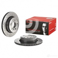 Тормозной диск BREMBO 8020584218495 0995731x 1210318711 YHPMN V - Изображение 4