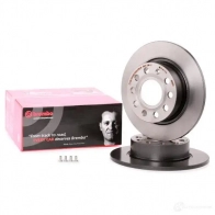 Тормозной диск BREMBO 789579 H067 JSU 08.9502.11 8020584024256 - Изображение 2