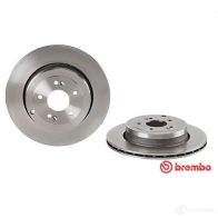 Тормозной диск BREMBO 15U0 A9 8020584213629 09a55510 791341 - Изображение 3