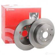 Тормозной диск BREMBO 8020584032442 789688 08.A273.21 Z6FPB ZL - Изображение 2