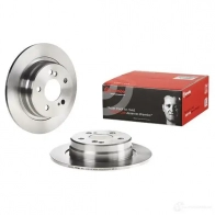 Тормозной диск BREMBO Z 6MUHWE 08.5178.10 789212 8020584517819 - Изображение 3