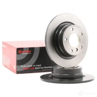 Тормозной диск BREMBO YCB KG 8020584026427 789674 08.A205.11 - Изображение 2