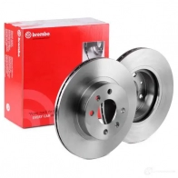 Тормозной диск BREMBO 8020584033081 791468 K NVZW 09.A867.10 - Изображение 2