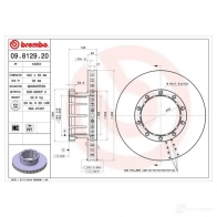 Тормозной диск BREMBO 23RK6 7 790617 8020584812921 09812920