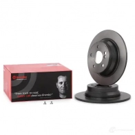 Тормозной диск BREMBO 789595 8020584025444 5Y9RV A 08.9584.11 - Изображение 2