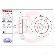 Тормозной диск BREMBO 789718 UWT CGT 08a35410 8020584016459 - Изображение 3
