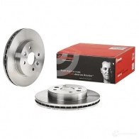 Тормозной диск BREMBO 8020584027820 QIF A7E5 791360 09a60610 - Изображение 3