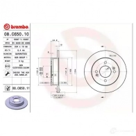 Тормозной диск BREMBO 789906 08c65011 FRMU9 4 8020584220948 - Изображение 2