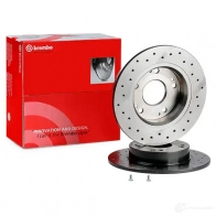 Тормозной диск BREMBO 789663 O AP2X35 8020584212318 08.A147.1X - Изображение 2